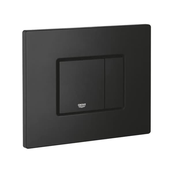 GROHE Even toalettkontrollplatta svart