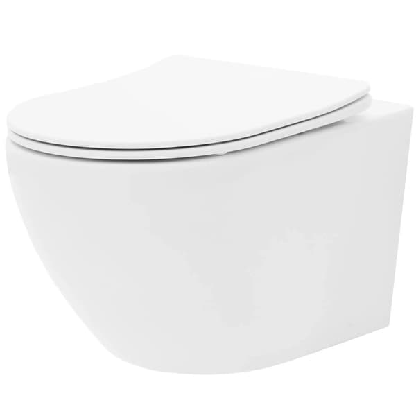 Seinä-WC Carlo Mini Flat N Tornado Rimless
