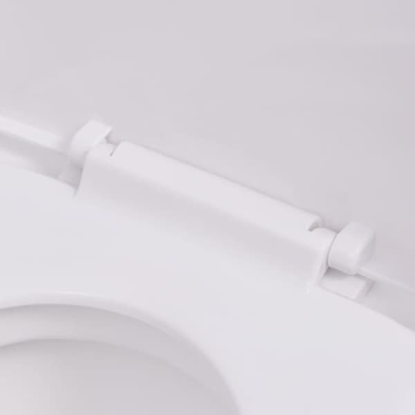 vidaXL væghængt toilet med skjult cisterne keramik hvid - Toiletter