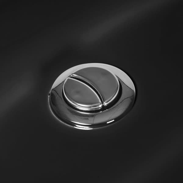 vidaXL WC-istuin Vesisäiliöllä musta -  WC:t