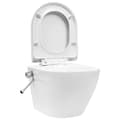 Pikkukuva 3 / 11: WC:t - Living Seinäkiinnitettävä reunaton WC/bidee keramiikka valkoinen