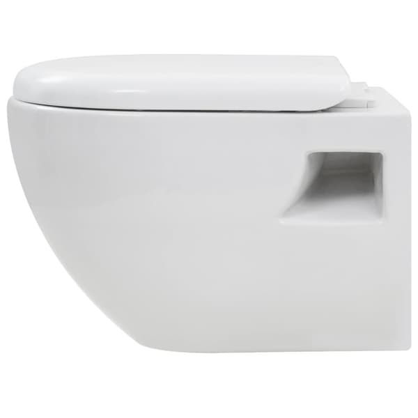 Toiletter - Living væghængt toilet keramik hvid