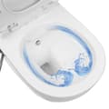 Pikkukuva 11 / 11: Seinäkiinnitettävä reunaton WC/bidee keramiikka valkoinen - Seinäkiinnitettävä WC - Seinäkiinnitettävät WC:t - Home & Living