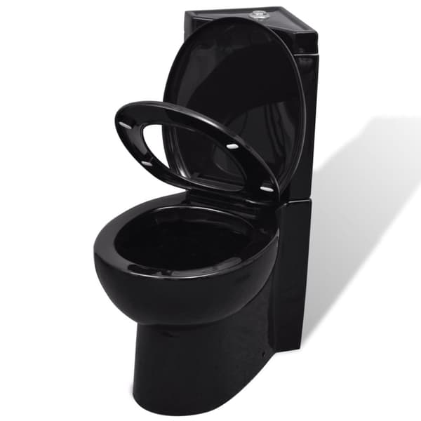 Keraaminen WC-istuin kulma musta - Wc-pytty - Wc-pytyt - Home & Living
