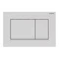 Miniatyrbild 2 av 3: Geberit Sigma30 DualFlush Toalett/Urinal Kontrollknapp 24,6x16,4cm Matt Vit