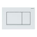 Miniatyrbild 1 av 3: Geberit Sigma30 DualFlush Toalett/Urinal Kontrollknapp 24,6x16,4cm Matt Vit