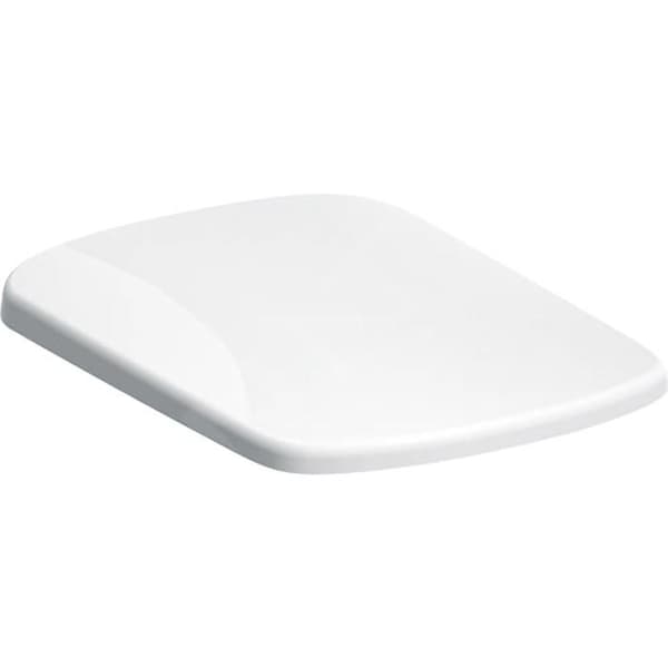 Geberit Selnova Square toalettsits, duroplast, Softclose, vit 500.336.01.1