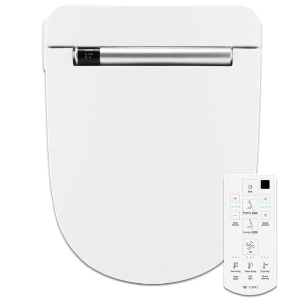 VOVO STYLEMENT VB-4000SE Elektroniskt bidetsäte, Värmesäte, Varmt vatten och torkning, LED-nattlampa, Bidet-toalettstol