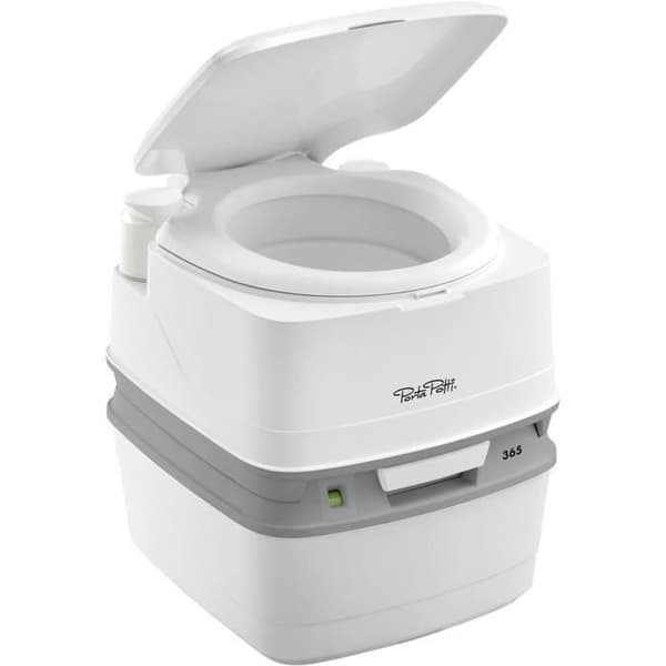 Bärbar toalett - THETFORD - Porta Potti Qube PP365 - Kapacitet 21L - Kolvpump