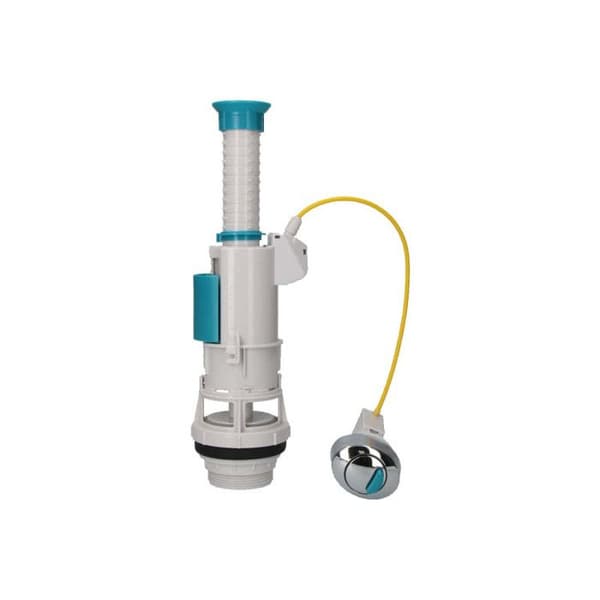 Avloppsmekanism - GENERISK - Dubbel - Plast - 3/6 L - Golvinstallation