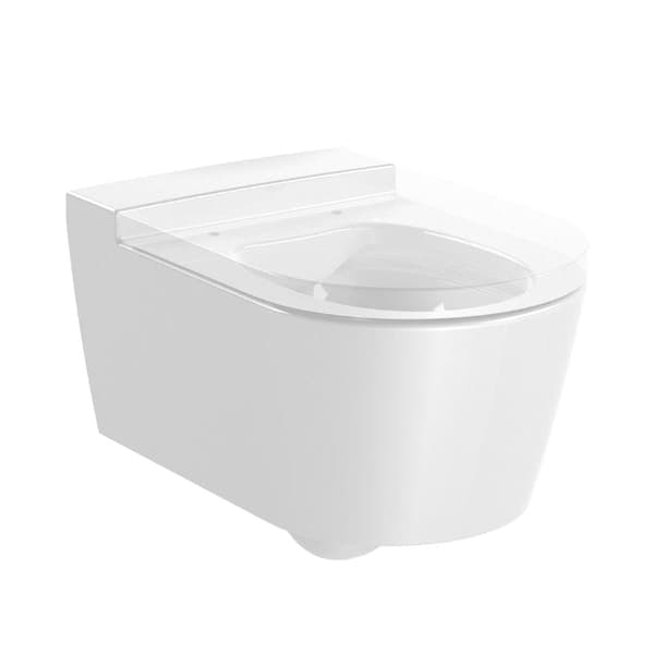 Roca Inspira Rimless Veggskål uten sete Hvit
