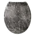 Miniatyrbild 1 av 2: Toalettstolssits - Sanitop-Wingenroth - 40569 0 - Duroplast - Inox gångjärn - Grå