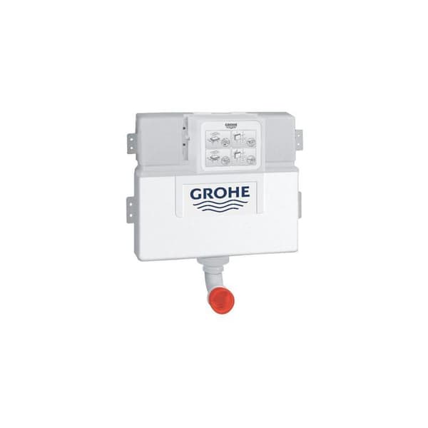 Inbyggd WC-cistern - GROHE - 38422000 - Vit - Plast - Standard