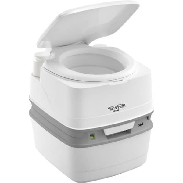 THETFORD bärbar kemisk toalett - Porta Potti 365 - 15L rent vatten - 21L svart vatten