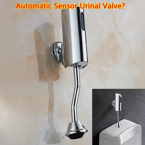 Urinal Spuleventil, Intelligent Sensor, Vandbesparende Dobbelt Spul
