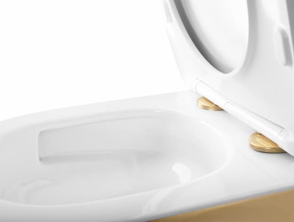 VÆGHÆNGT TOILET REA MINI TORNADO NFQ HVIDGULD