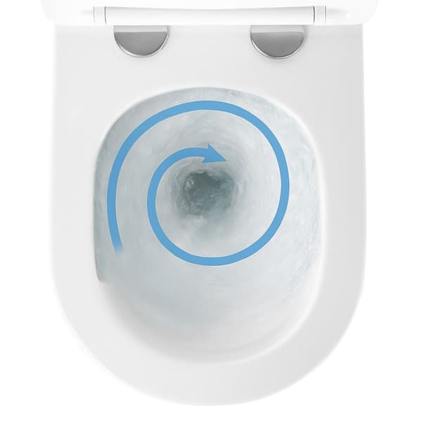 VÆGHÆNGT TOILET REA TITO TORNADO NFQ HVID