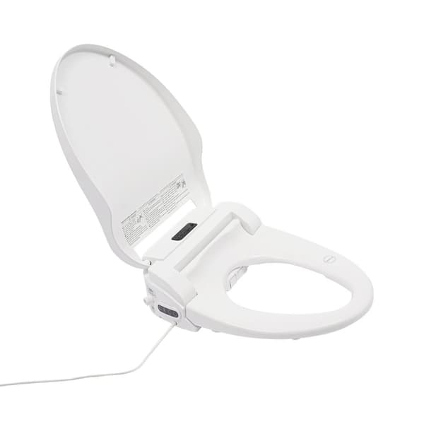 Bidet-toilet sæde, opvarmet, fjernbetjening,220V, HVID