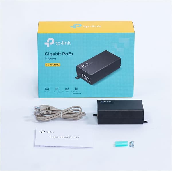 TP-LINK POE++ INJECTOR TL-POE160S