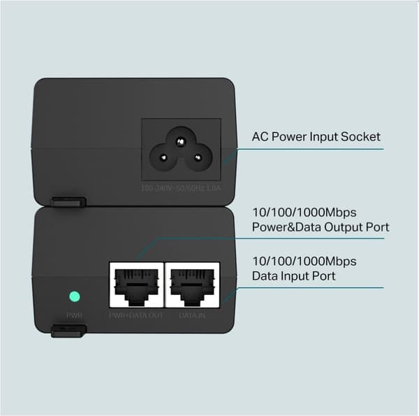TP-LINK POE++ INJECTOR TL-POE160S