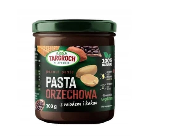 Pähkinätahna hunajalla ja kaakaolla 300g