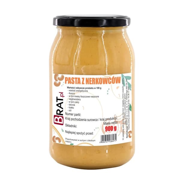 Cashewpähkinätahna 900 g