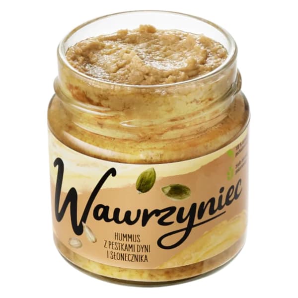 Hummus med græskar- og solsikkekerner 180 g