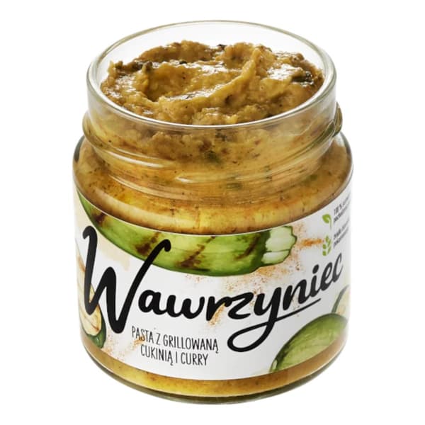 Pastaa grillatulla kesäkurpitsalla ja currylla 180g