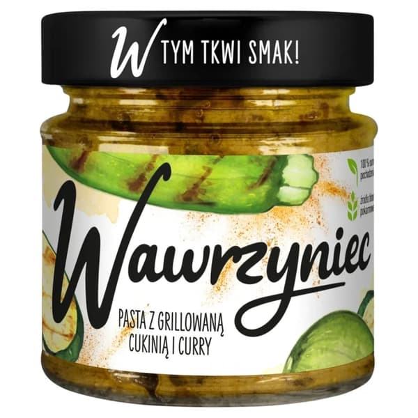 Pastaa grillatulla kesäkurpitsalla ja currylla 180g