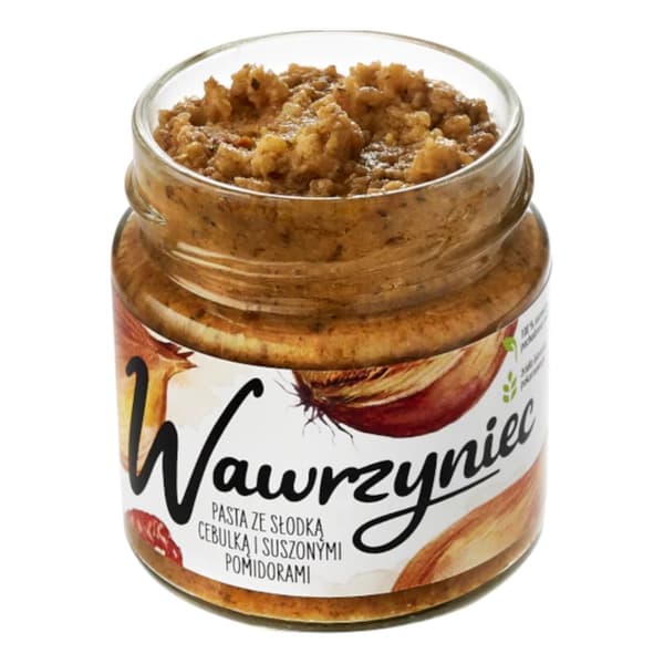 Pasta med løg og tørrede tomater 180 g