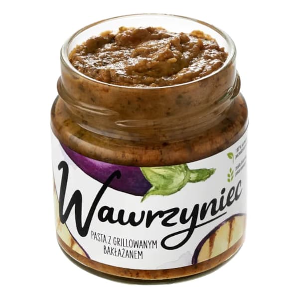 Pasta med grillad aubergine 180g