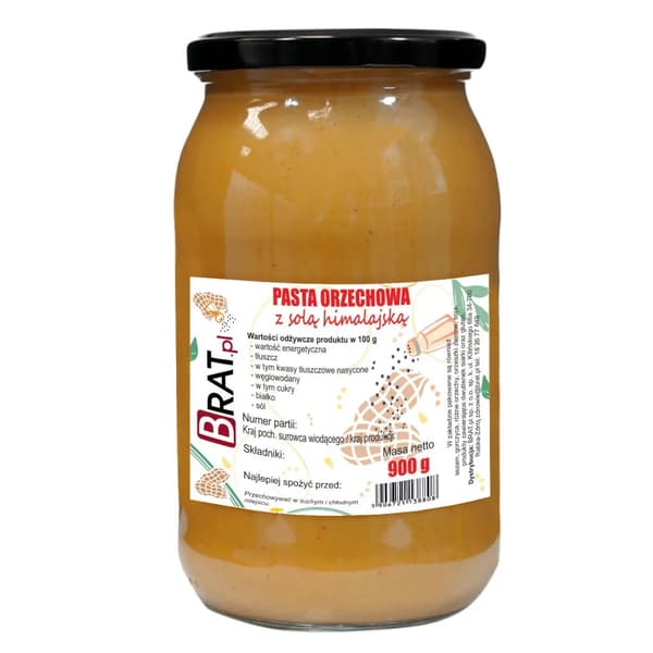 Maapähkinävoi Himalajan suolalla 900 g