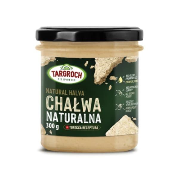 Naturlig halva utan socker 300 g