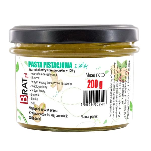 Pistaasitahna Himalajan suolalla 200 g