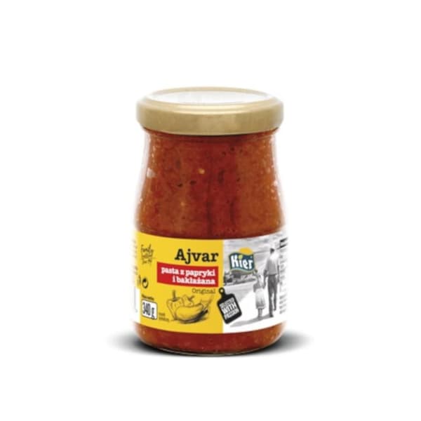 AJVAR pippuri- ja munakoisotahna 340g/370ml