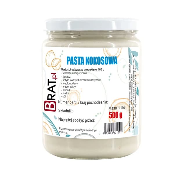 Kookospastaa 500 g
