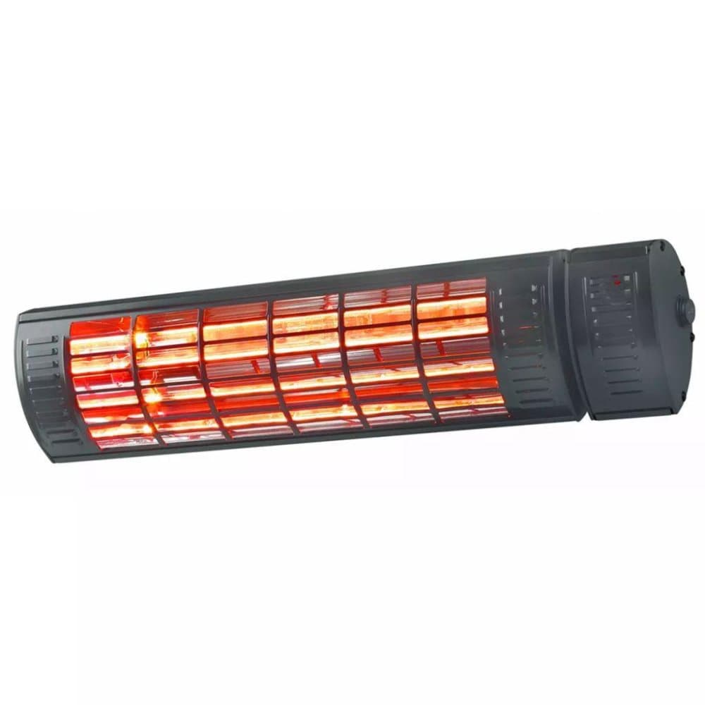 Eurom Terrassevarmer Golden 2000 Ultra RCD 2000 W sort 334531