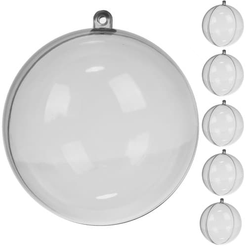 Läpinäkyvät korut 10 cm - sarja 5 kpl Ruhhy 22276