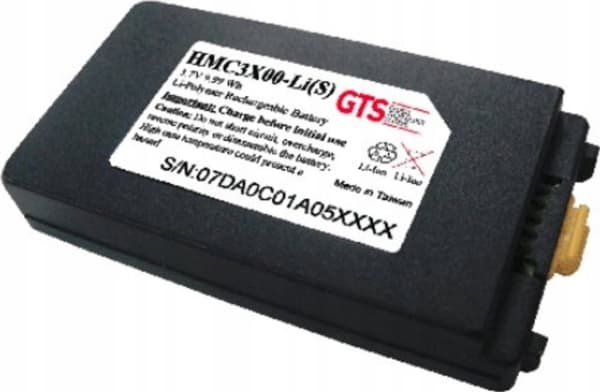 GTS HMC3X00-LI(S), Batteri, Svart