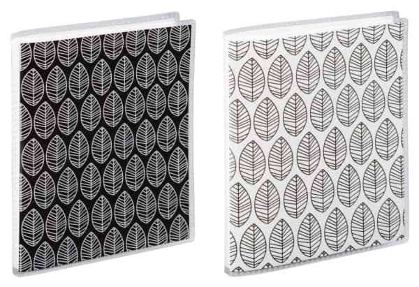 24 fotoalbum Hama La Fleur mykt omslag 17,5x12cm hver 24 hvite sider