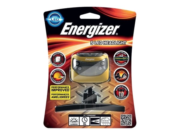 Energizer HardCase Magnet HL Pandelygte 250 Lumen inkl. 3xAAA batterier