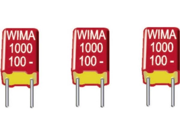 Wima FKS2G01470101A00KSSD 5000 st FKS-filmkondensator med radiell tråd 4700 pF 400 V/DC 10 % 5 mm (L x B x H) 7,2 x 2,5 x 6,5 mm Bulk