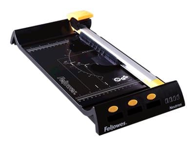 Fellowes Neutron A4/120, 10 arkkia, 32 cm, A4, Metalli, Muovi, Grafiitti, Hopea, Keltainen, 700 g