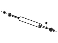 Zebra Platen Roller Kit - Tilbakespolings-papirvalse for skriver - for Xi Series 170XiIIIPlus