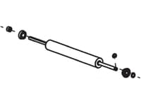 Zebra Platen Roller Kit - Tilbakespolings-papirvalse for skriver - for Xi Series 170XiIIIPlus