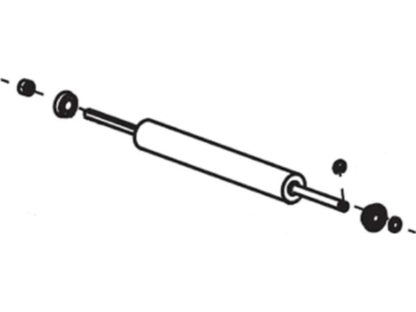 Zebra Platen Roller Kit - Tilbakespolings-papirvalse for skriver - for Xi Series 170XiIIIPlus