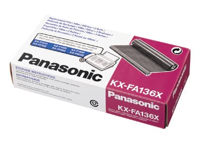 Panasonic KX-FA136 - 100 m - färgfilm - för KX-FM131, FM205, FM210, FM220, FM255, FM260, FM280, FMC230, FP121, FP250, FP265, FP270