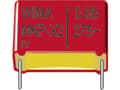 Miniatyrbild 1 av 2: Wima MKX2AW32204F00KSSD 1200 st MKP-X2 kondensator med radiell tråd 0,22 µF 305 V/AC 10 % 15 mm (L x B x H) 18 x 8 x 15 mm Bulk