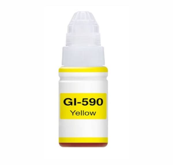 Kompatibel - Canon GI-590 Y Refill blæktank - Gul 70 ml