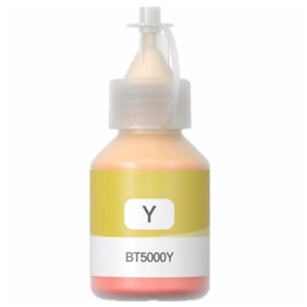 Kompatibel - Brother BT5000 Y Refill blekk - Gul 50 ml